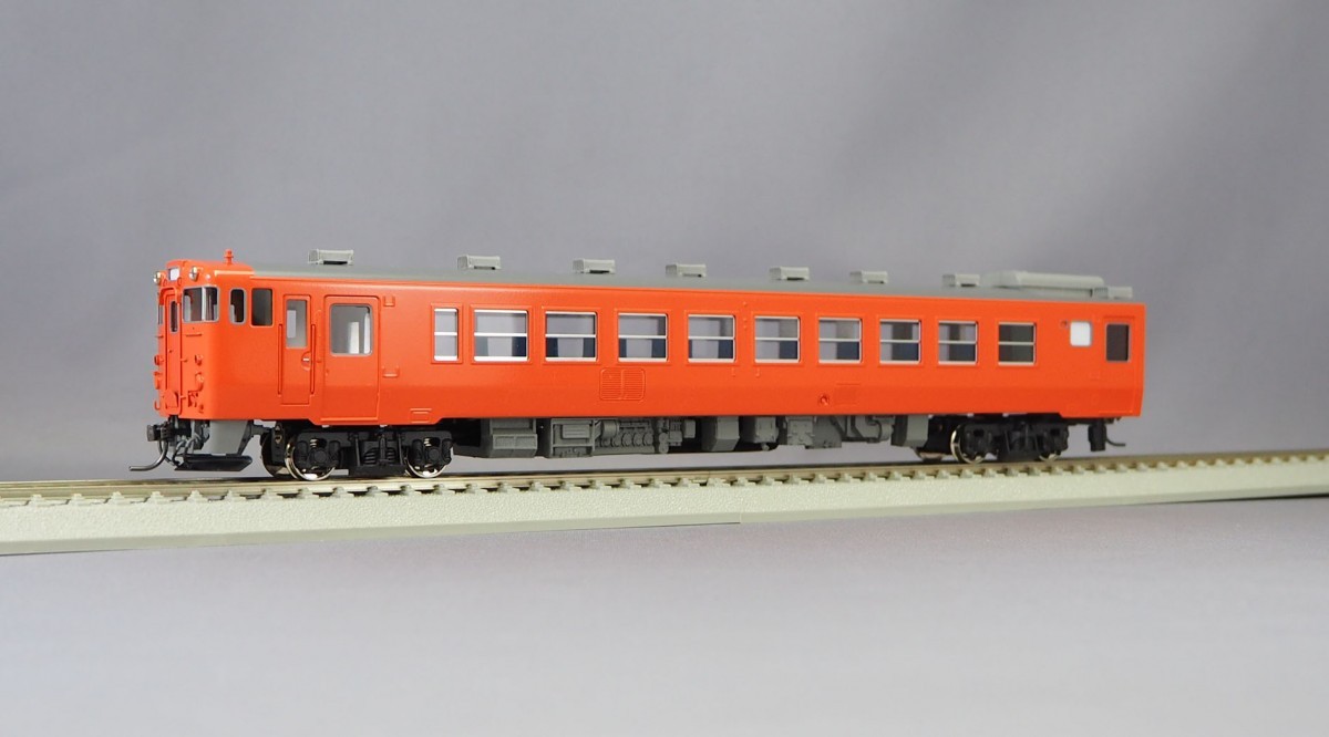 エンドウ 国鉄キハ40系 キハ48-0・M 真鍮製 スケール：1/80 レール幅 