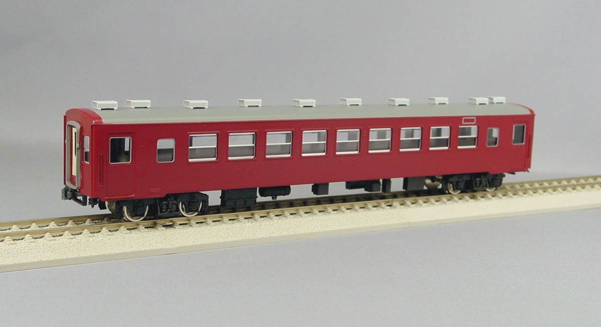 エンドウ 国鉄50系客車 オハ50 真鍮製 スケール：1/80 レール幅16.5mm 