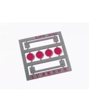 後部標識反射板