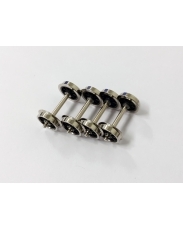 φ10.5スポーク車輪 片絶･プレーン 4軸入