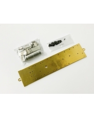 クハﾈ581用床下機器セット 取付板付