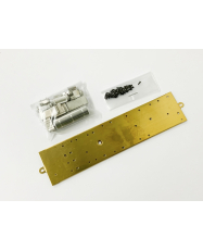 クハﾈ581用床下機器セット 取付板付