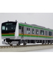 エンドウ JR東日本 E233系3000番代「東海道線」付随5輌Dセット  真鍮製 スケール：1/80 レール幅16.5mmゲージ（HOゲージ）