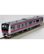 エンドウ　JR東日本 E233系　京葉線色　6輌セット　  真鍮製 スケール：1/80 レール幅16.5mmゲージ（HOゲージ）