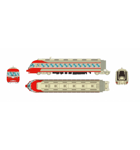 小田急3000形SSE　5両セット