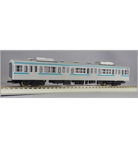 エンドウ  JR東日本 103系1200番代　東西線色 AU712分散クーラー搭載タイプ　中間5輌 Oセット　 真鍮製 スケール：1/80 レール幅16.5mmゲージ（HOゲージ）