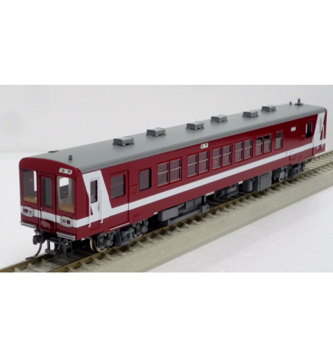 エンドウ　鹿島臨海鉄道 6000形 2次型「新塗装」（側面方向幕付・M）  真鍮製 スケール：1/80 レール幅16.5mmゲージ（HOゲージ）