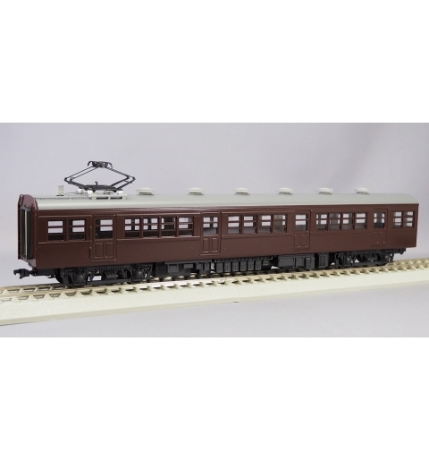 エンドウ 国鉄モハ72系モハ72　旧63系改　M車　真鍮製 スケール：1/80 レール幅16.5mmゲージ（HOゲージ）