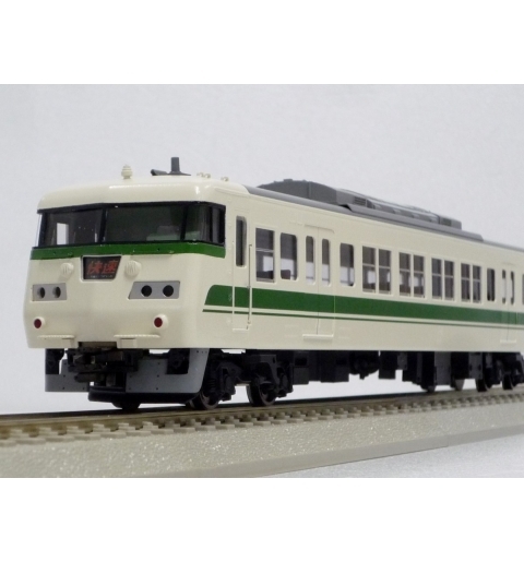 エンドウ  JR西日本 117系　300番代「福知山色」4輌Hセット  　真鍮製 スケール：1/80 レール幅16.5mmゲージ（HOゲージ）