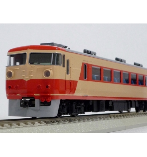 エンドウ 国鉄 157系 「準急色・日光号」6輌セット（非冷房）  　真鍮製 スケール：1/80 レール幅16.5mmゲージ（HOゲージ）