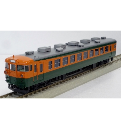 エンドウ  国鉄167系・冷房車・湘南色・大目玉・4輌セット　真鍮製 スケール：1/80 レール幅16.5mmゲージ（HOゲージ）