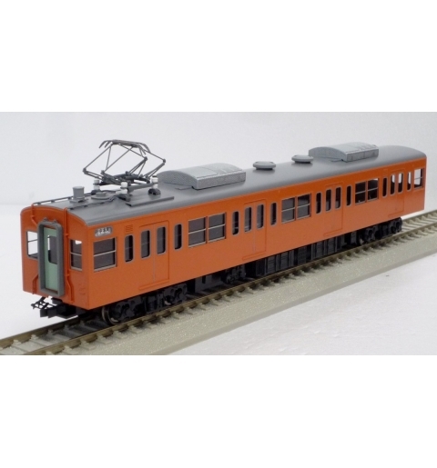 エンドウ　JR東日本 103系 低運転台 武蔵野線 中間2輌 Nセット  真鍮製 スケール：1/80 レール幅16.5mmゲージ（HOゲージ）