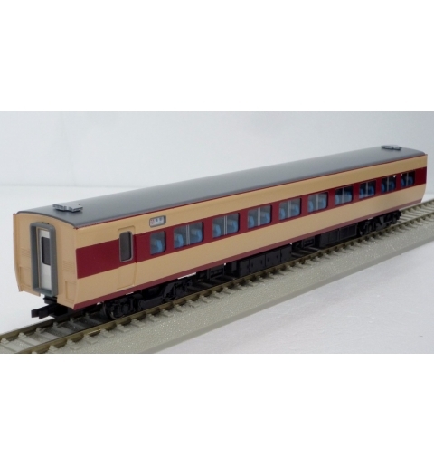 エンドウ　国鉄 381系 特急「しなの」中間 3輌 Bセット　 真鍮製 スケール：1/80 レール幅16.5mmゲージ（HOゲージ）