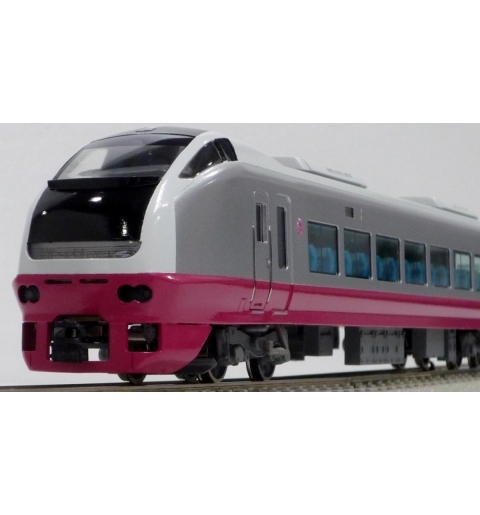 エンドウ　JR東日本 E653系「フレッシュひたち」スカーレット　7輌 Aセット　真鍮製 スケール：1/80 レール幅16.5mmゲージ（HOゲージ）