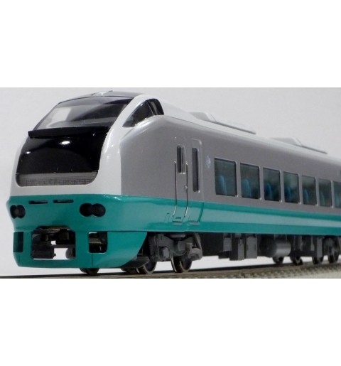 エンドウ　JR東日本 E653系「フレッシュひたち」グリーン 7輌　Dセット　真鍮製 スケール：1/80 レール幅16.5mmゲージ（HOゲージ）