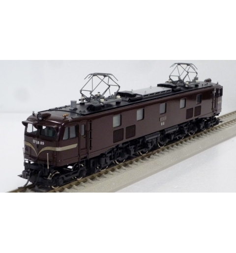 エンドウ　ＥＦ58 89号機 (茶塗装） 真鍮製 スケール：1/80 レール幅16.5mmゲージ（HOゲージ）