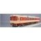 エンドウ JR東日本キハ110系キハ111-100番代[M]+キハ112-100番代[T]2両セット（小海線急行色）プラスチック製 スケール：1/80 レール幅16.5mm