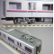 エンドウ 京成新3000系8次車「本線用特急」中間4輌セット　真鍮製 スケール：1/80 レール幅16.5mmゲージ（HOゲージ）